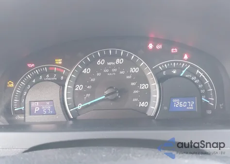 2012 Toyota Camry Le z USA, uszkodzony, nr VIN 4T4BF1FK4CR178319